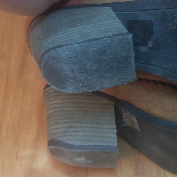 Musse & Cloud Patchwork Suede Ankle Boots - Brown and Tan - Picture 10 of 12